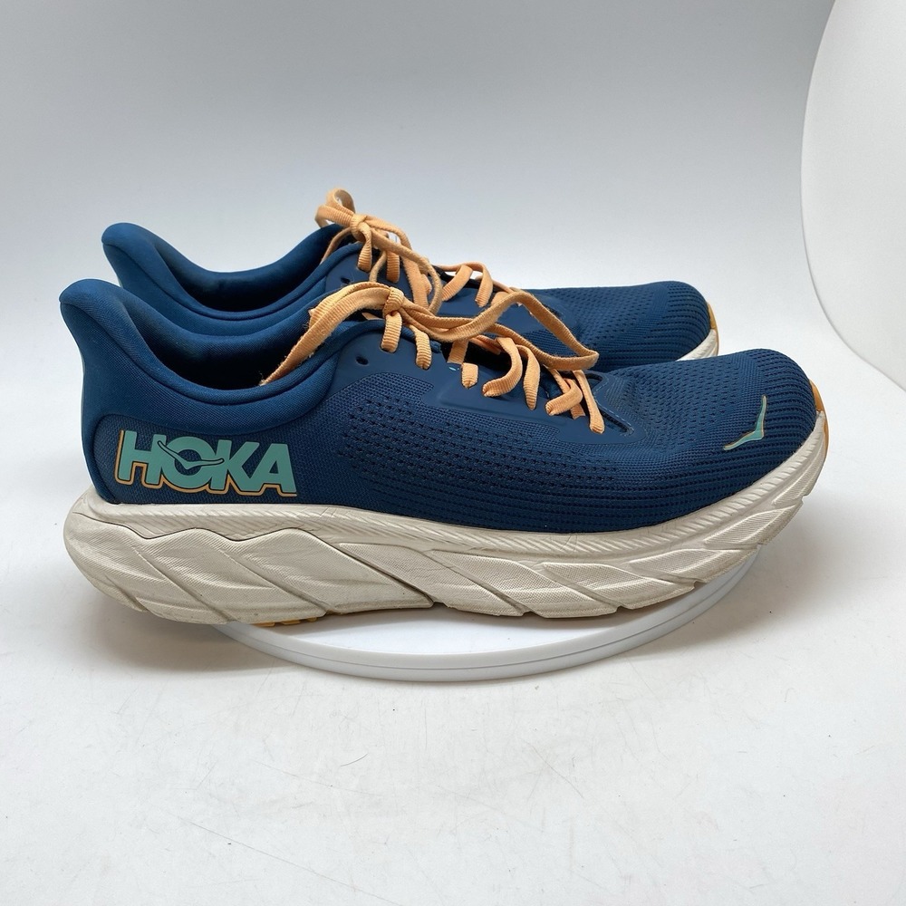 Hoka One One Sneakers Mens 10.5 D Arahi 7 1147850 MTSH Black Running Shoes
